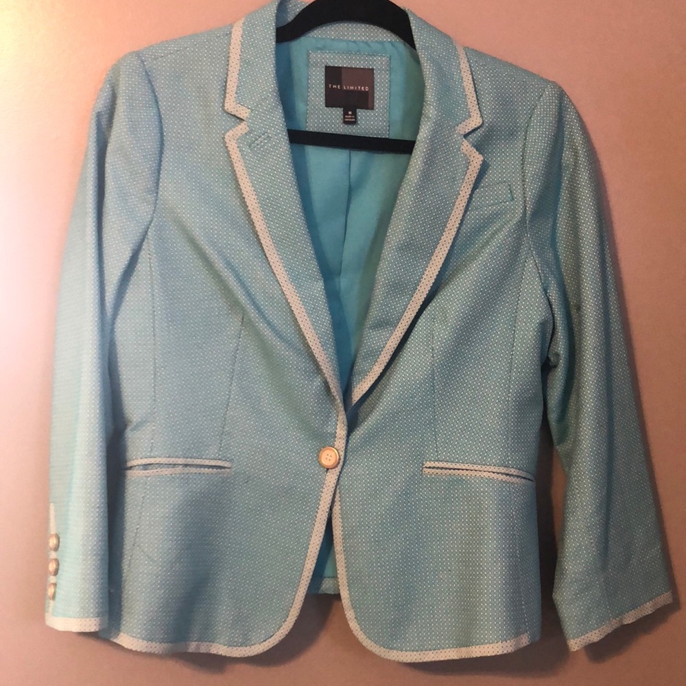 The Limited light blue blazer